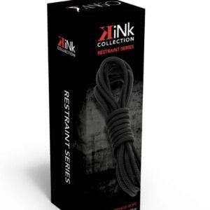 KINK COLLECTION SOFT COTTON BONDAGE ROPE BLACK