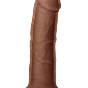 COLOURS DUAL DENSITY 7IN GIRTH DILDO BROWN