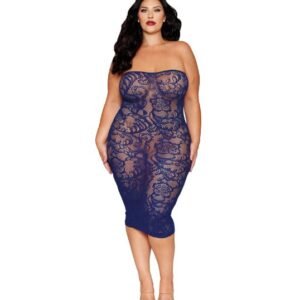 BODYSTOCKING GOWN & SHRUG ECLIPSE Q/S