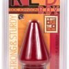 RED BOY CHALLENGE 9IN EXTRA LARGE BUTT PLUG - CD