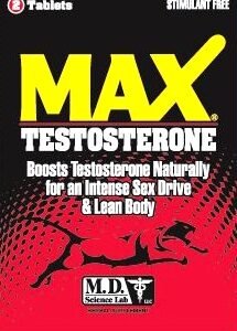 MAX TESTOSTERONE 2 PACK EACHES