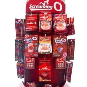 SCREAMING O 2013 INTRO SPINNING DISPLAY