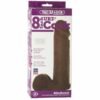 VAC U LOCK ULTRASKYN COCK BLACK 8IN