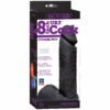 VAC U LOCK CODE BLACK 8IN ULTRASKYN COCK