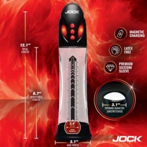 JOCK ADVANCED POWER UP AUTOMAT WATERPROOF PENIS PUMP