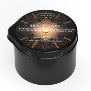 SEX MAGNET LEATH CANDLE 2OZ