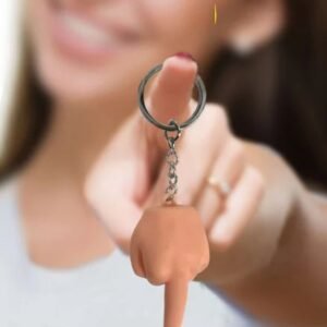 SUPER FUN KEY CHAIN SQUISHY FU FINGER