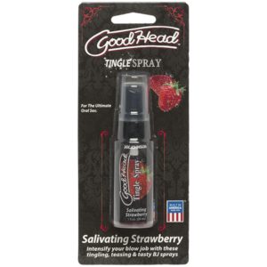 GOODHEAD TINGLE SPRAY SALIVATING STRAWBERRY 1 OZ