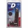 THE D PERFECT D 8 W/BALLS CHOCOLATE BROWN DILDO "