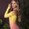 SEAMLESS BODY STOCKING OMBRE SUNSET O/S