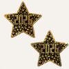 PASTEASE HAPPY NEW YEAR 2026 BLACK & GOLD STAR NIPPLE