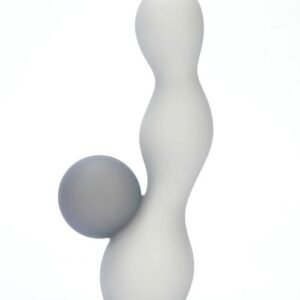 PRESLEY GREY BALL VIBRATOR GREY/ BLACK