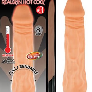 NATURAL REALSKIN HOT COCK #3 8 FLESH "