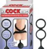 MY COCKRING VIBRATING SCROTUM W WEIGHTED BALL BANGER BLACK