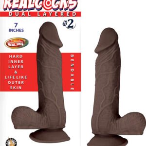 REAL COCKS DUAL LAYERED #2 DAR