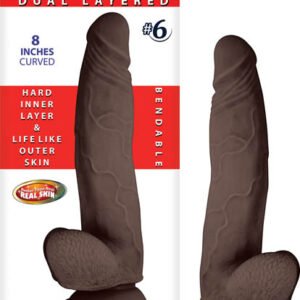 REAL COCKS DUAL LAYERED #6 DAR