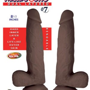 REAL COCKS DUAL LAYERED #7 DAR
