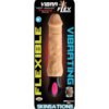 SKINSATIONS HEAT SEEKER FLEXIBLE WARMING DILDO 8 "