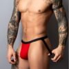 HOT MESH JOCK BLACK L/XL