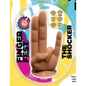 FINGER FEST DILDO THE SHOCKER TAN