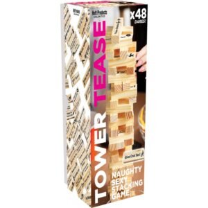 TOWER TEASE NAUGHTY SEX GAME ASSORTED WOODEN BLOCKS/SAYINGS