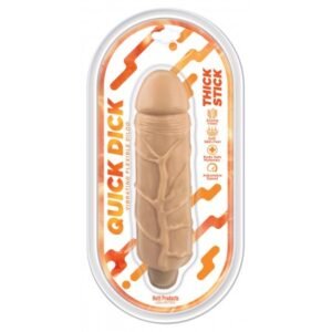 QUICK DICK THICK STICK VIBRATING REALISTIC DILDO
