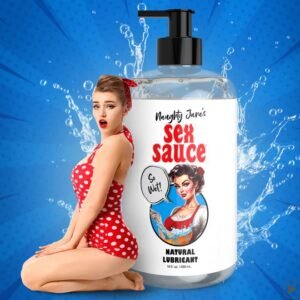 SS NAUGHTY JANES SEX SAUCE NATURAL LUBE 16 OZ