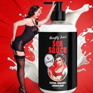 SS NAUGHTY JANES SEX SAUCE EXTRA CREAMY LUBE 16 OZ