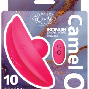 CLOUD 9 CAMEL TOE SHAPED VIBRATOR WITH REMOTE