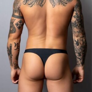 HOT MESH BONG THONG BLACK S/M