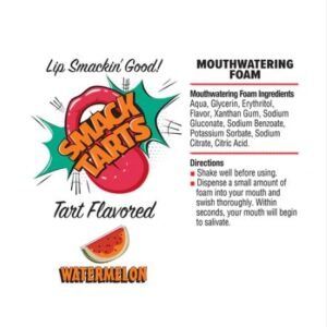 SMACK TARTS MOUTHWATERING FOAM SOUR WATERMELON 2.7oz