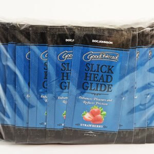 GOODHEAD SLICK HEAD GLIDE BULK REFILL STRAWBERRY 48 PCS 0.24 OZ