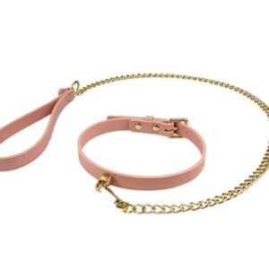 TEMPTASIA ARDOR COLLAR & LEASH PINK