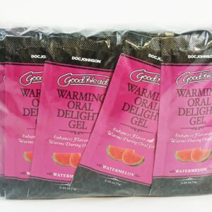 GOODHEAD WARMING ORAL DELIGHT GEL WATERMELON 48 PCS 0.24 OZ