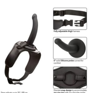 ONYXXX THIGH STRAP W/SILICONE PROBE