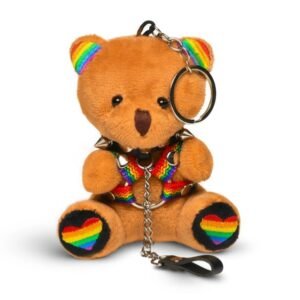 MASTER SERIES PRIDE BEAR KEYCHAIN