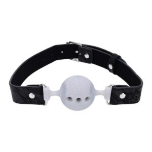 LACE BREATHABLE BALL GAG SILICONE