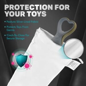 SAFE SEX ANTIBACTERIAL TOY BAG LARGE