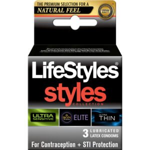 (D) LIFESTYLES STYLES SENSITIV 3PK