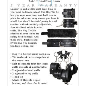 (D) ADAM & EVE'S HOG TIE