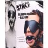 STRICT EYE MASK HARNESS W/ BALL GAG