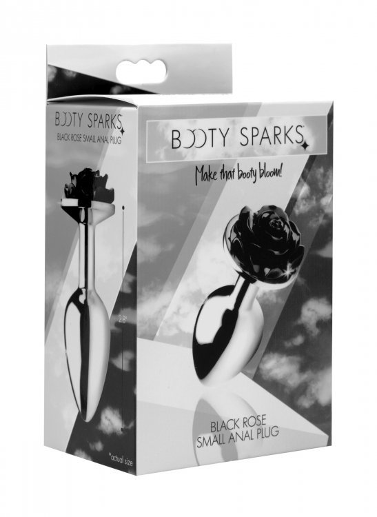 AF635bootysparksblackrosebuttplugsmall4