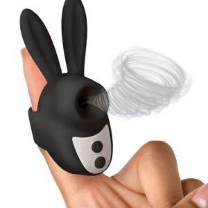 SUCKY BUNNY CLIT STIMULATOR BLACK