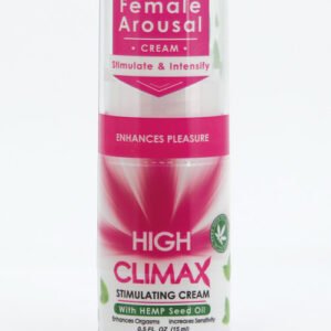 HIGH CLIMAX FEMALE STIMULANT W/HEMP SEED OIL 1/2 OZ