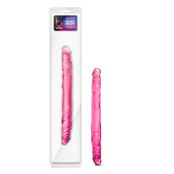 BL-29750doubledildopink14inwpkg