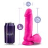 AU NATUREL BOLD HERO 8 IN DILDO PINK