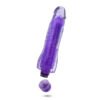 GLOW DICKS MOLLY GLITTER VIBRATOR PURPLE