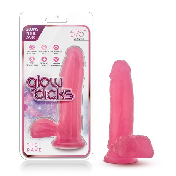 BL-46410glowdicksravepinkdildowpkg