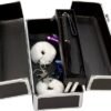 LOCKABLE VIBRATOR CASE BLACK LARGE