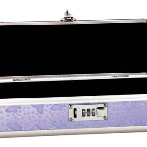 LOCKABLE VIBRATOR CASE PURPLE SMALL
